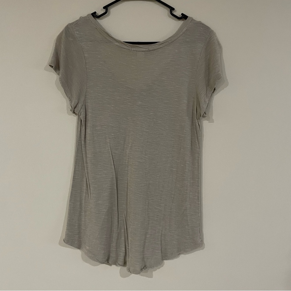 Basic Tan Tee - Picture 3 of 6